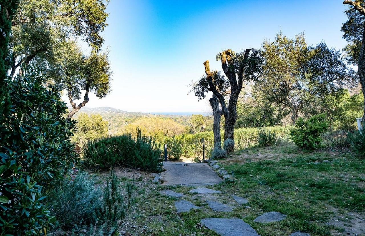 Les Restanques Lägenhet Grimaud Exteriör bild